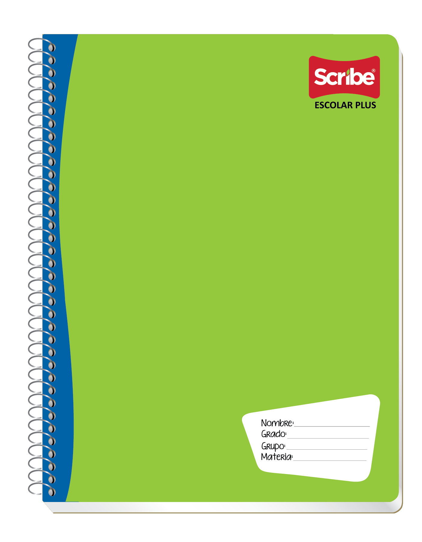 Cuaderno Profesional Scribe Escolar Con Espiral 100 hojas