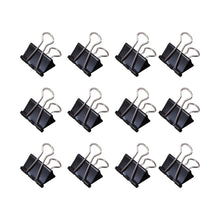 SUJETADOCUMENTOS 32MM 12 PZ DIETRIX NEGRO BLANCO - Dietrix