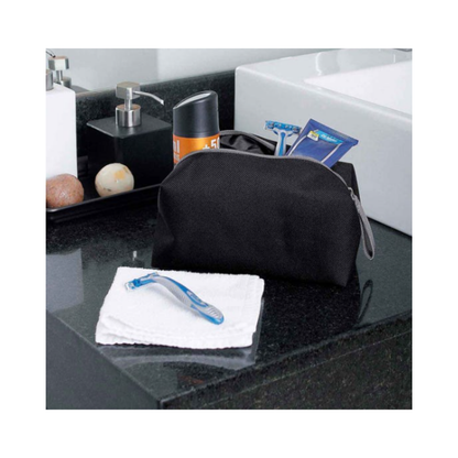 Bolsa Neceser Promoopcion Negro Viaje Poliester Cierre