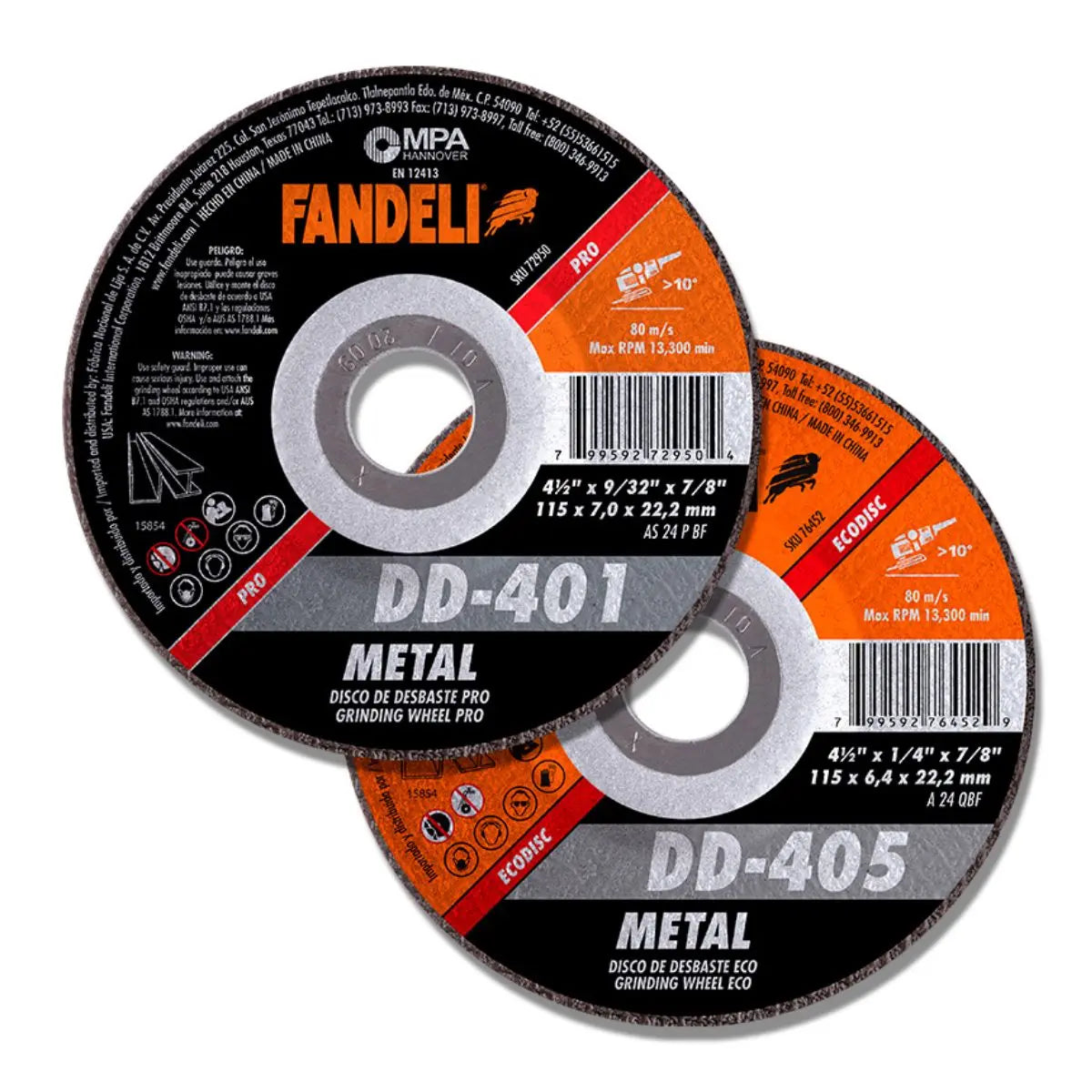 Disco De Desbaste Metal Eco 7 Pulgadas Fandeli Fandeli