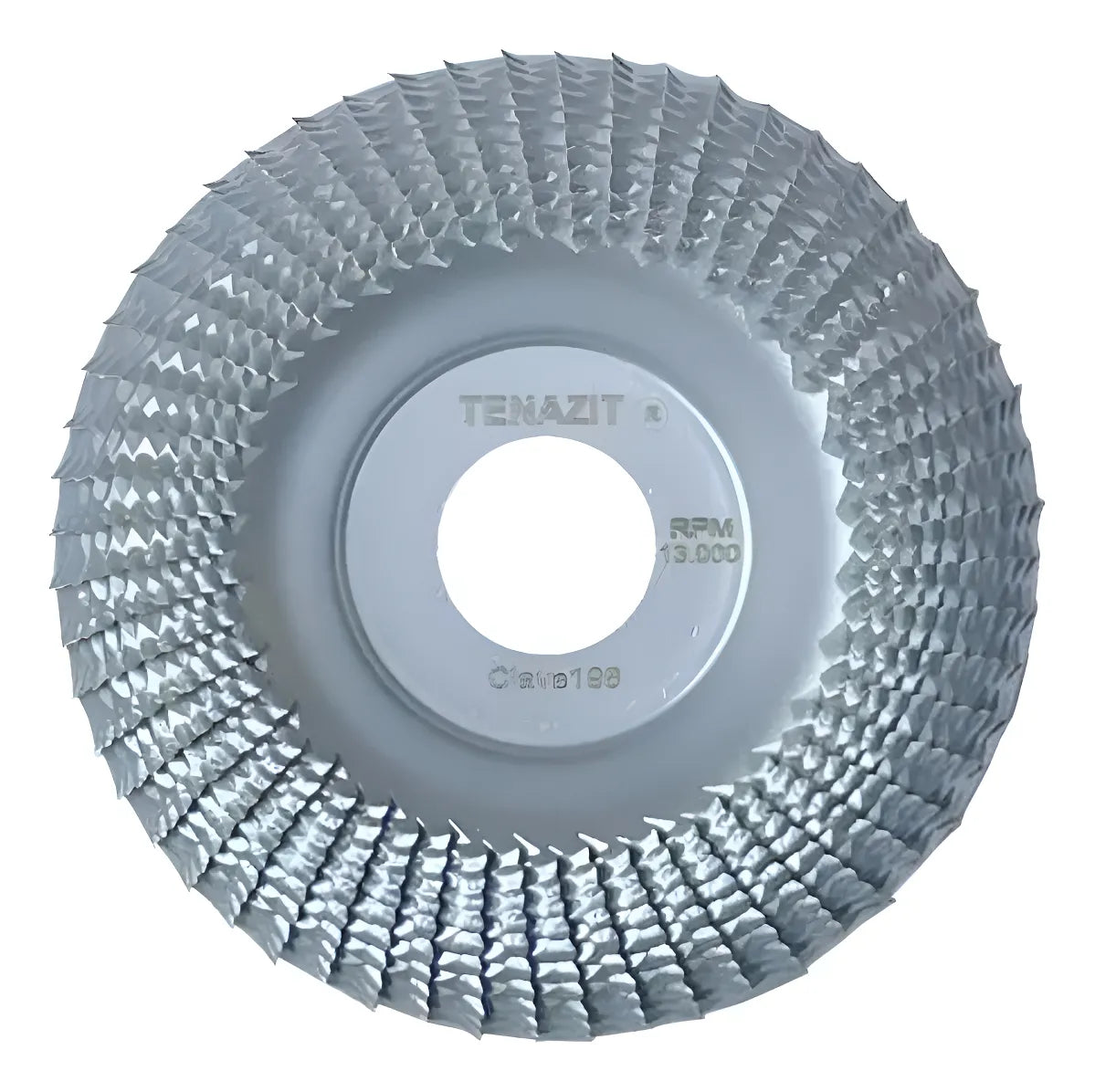 Disco Metal Tenazit de Desbaste para Madera Curvo 100 mm x 22 mm