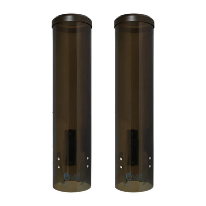 2 Despachadores Conos Oval Papel Dosificador Agua Oficina Humo