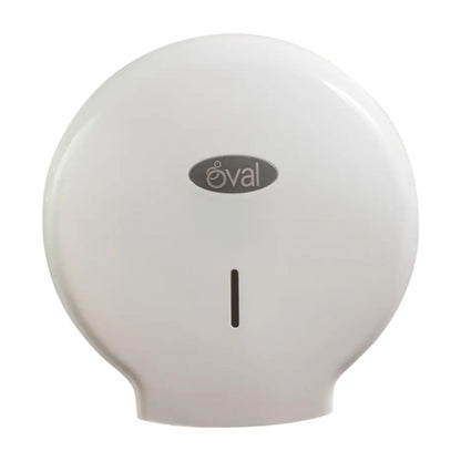 2 Pzs Despachador Papel Higienico Oval 300 M Blanco