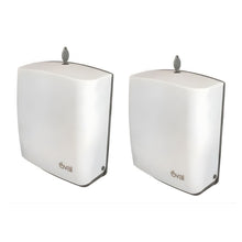 2 Pzs Despachador 400 Toalla Interdoblada Oval Blanco Blanco