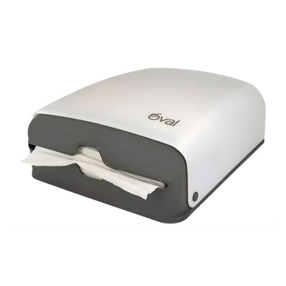 2 Pzs Despachador 400 Toalla Interdoblada Oval Blanco Blanco