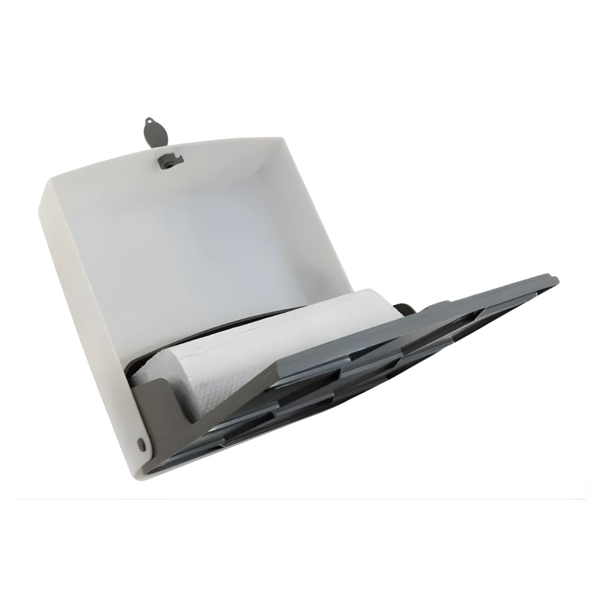 2 Pzs Despachador 400 Toalla Interdoblada Oval Blanco Blanco