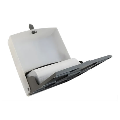 2 Pzs Despachador 400 Toalla Interdoblada Oval Blanco Blanco