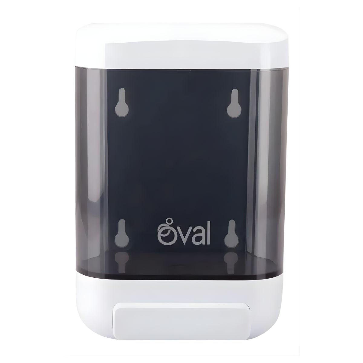 2 Jabonera Humo Oval Abs 1.5 Lt Uso Rudo Rellenable Blanca Blanco