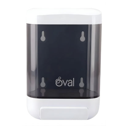 2 Jabonera Humo Oval Abs 1.5 Lt Uso Rudo Rellenable Blanca Blanco