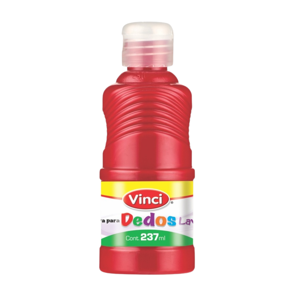 Pintura Dedos Lavable Colores Metálico Surtidos 237ml Vinci