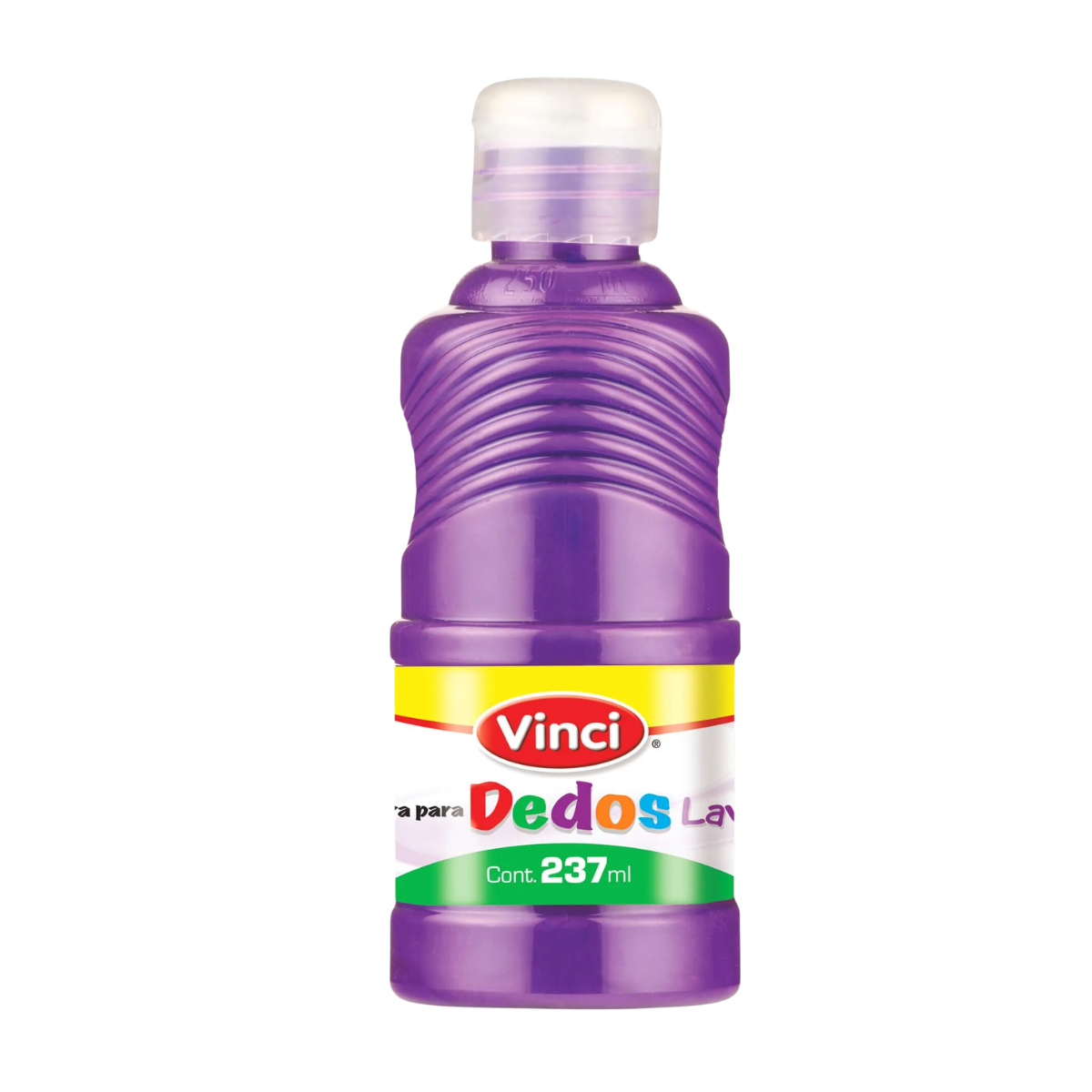 Pintura Dedos Lavable Colores Metálico Surtidos 237ml Vinci
