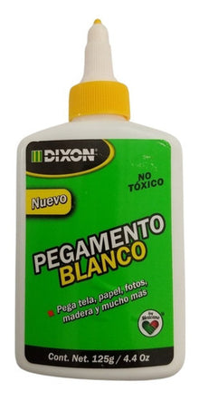 Pegamento Líquido Blanco Adhesivo Escolar Dixon 125g 1 Pieza