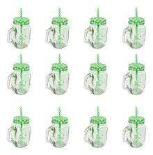 Tarro de albañil, Frasco, Tapa, Tarro, Popotes, Mayoreo, Remate, 12 Pack