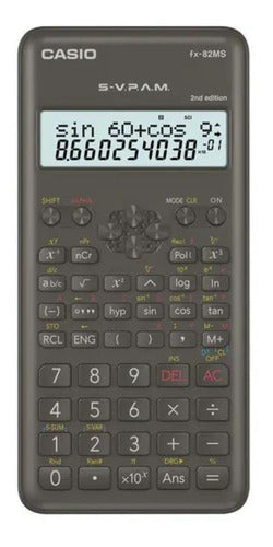 Calculadora Científica Casio Fx-82ms 240 Funciones