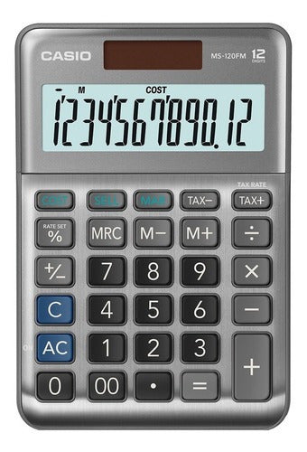 Calculadora De Escritorio Casio Ms-120fm