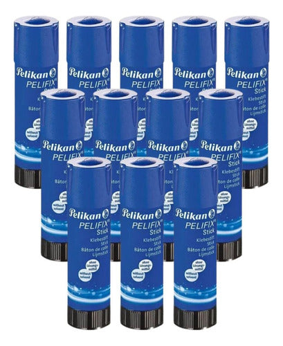 Pegamento Barras Lapiz Adhesivo Pelifix 40g Pelikan 12 Piezas