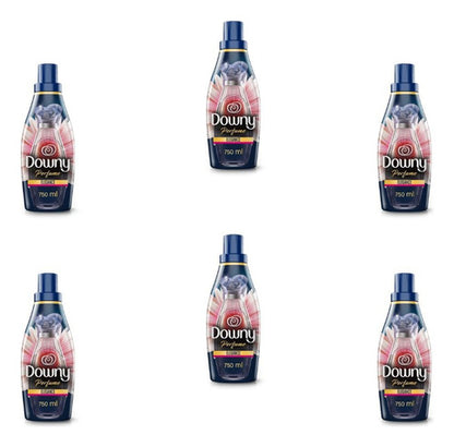 6 Pz Downy Perfume Elegance Le Suavizante De Telas 750 Ml