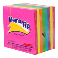Notas Adhesivas Color Neon Memo Tip 400h 5.1x5.1cm Block