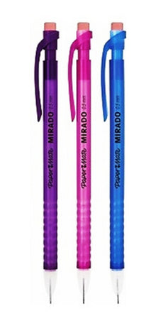 Lapiceros Portaminas Paper Mate Grafito 0.5 Mm Mirado 3 Piezas