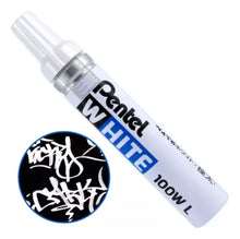 Marcador Pentel White L Permanente Blanco Graffiti Tag Paint