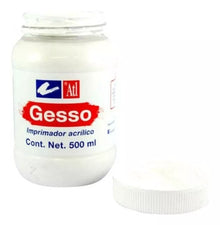 Gesso Imprimador Acrílico Blanco Rodin 500 Arte Manualidades - Marchante MX