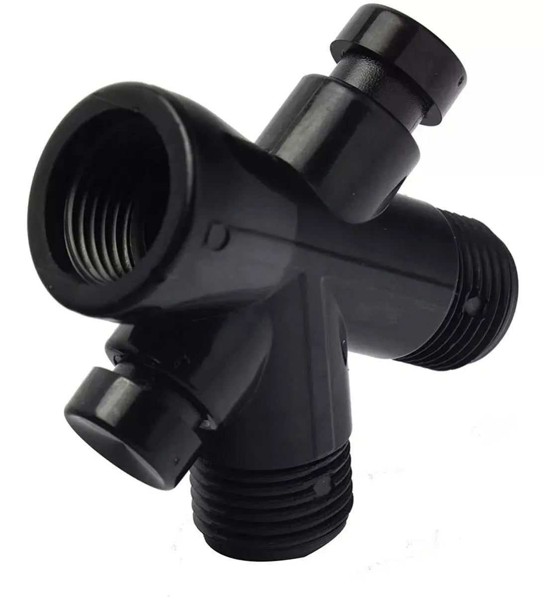 Desviador Regadera Meer Plastico Color Negro - CNX - detalle