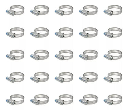 25 Piezas Abrazadera Sin Fin Cnx Acero 1/4'' - 5/8'' - CNX - empaque