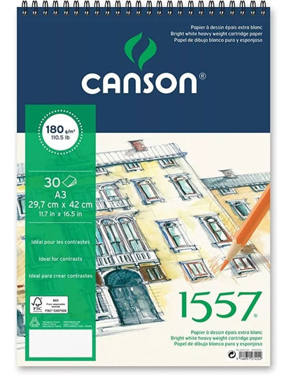 Album Papel Grano Ligero 1557 Canson 30h 21cm X 29.7cm