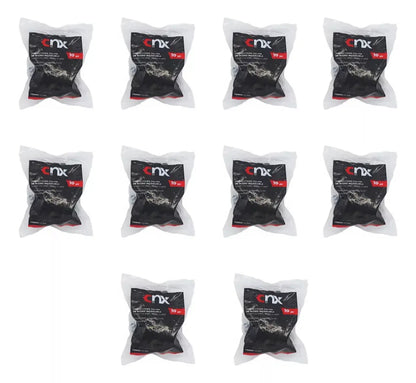 100 Pzas Abrazadera Sin Fin Cnx 1/2'' - 1'' Acero Inoxidable - CNX