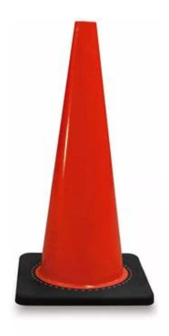 Cono Señalización Vial 71cm Pvc Flexible Naranja Alyger