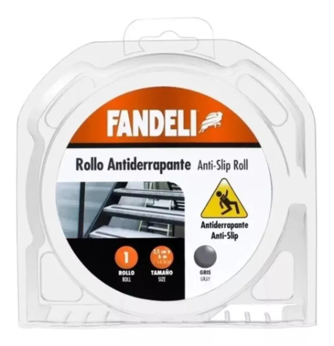 Rollo Cinta Antiderrapante Profesional Transparente Fandeli - Fandeli