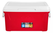 Hielera Laguna IGLOO 48qt 76 Latas 45.42 Litros Rojo