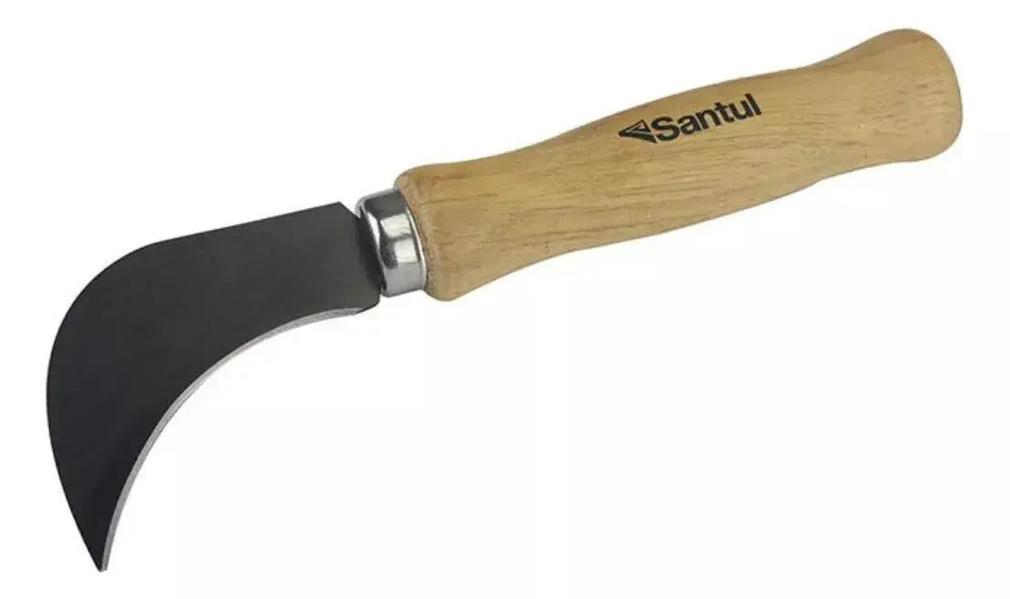 Cuchillo para Linóleo Santul Largo 190mm Mango Madera - Marchante MX