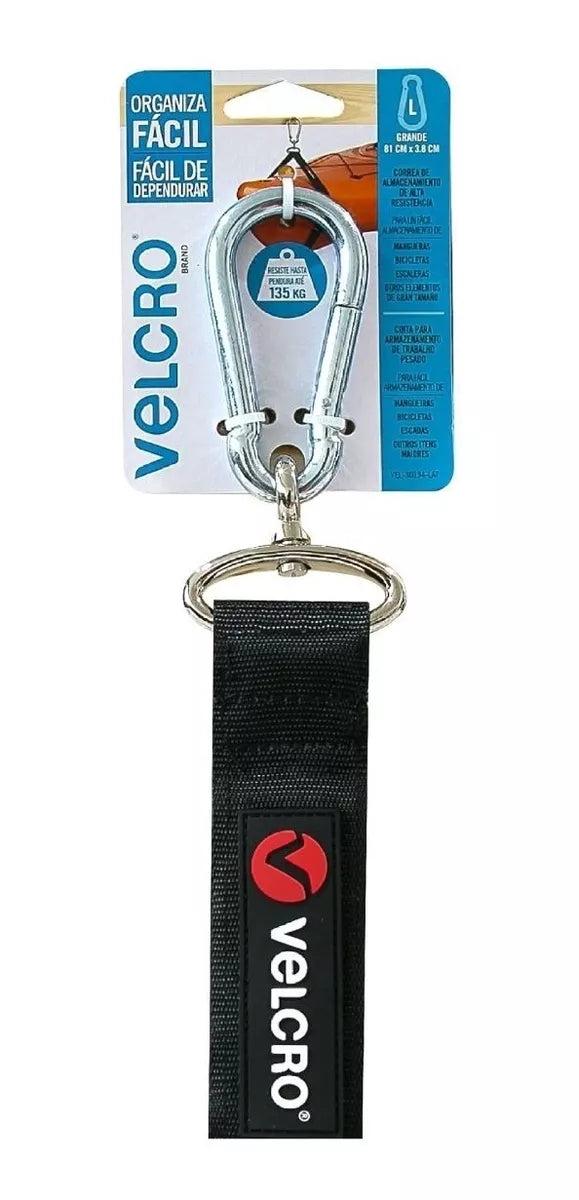 Correa de Carga con Arnés VELCRO® y Mosquetón – Resistencia 135 kg