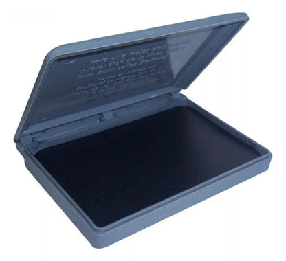 Cojin Sello Plastico No. 2 Tinta Negra Stafford - Azor - vista lateral