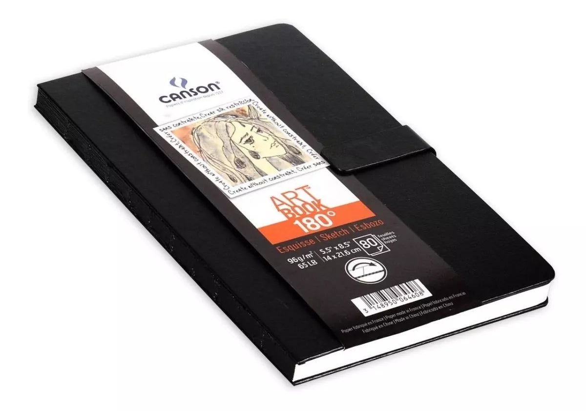 Cuaderno Dibujo Boceto Canson Art Book 180 14x21.6cm 80h 96g