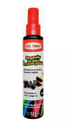 Pintura Renovadora El Oso Calzado Ante Nobuck Gamuza Negro