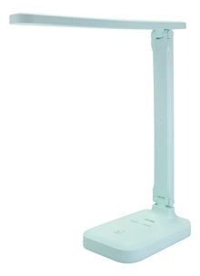 Luminario Táctil De Led Para Escritorio Color Cyan Adir