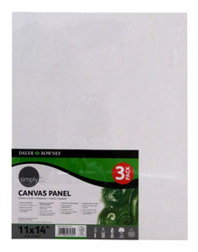 Set 3 Bastidores Lienzo Pintar Daler Rowney Simply 27x35 Cm