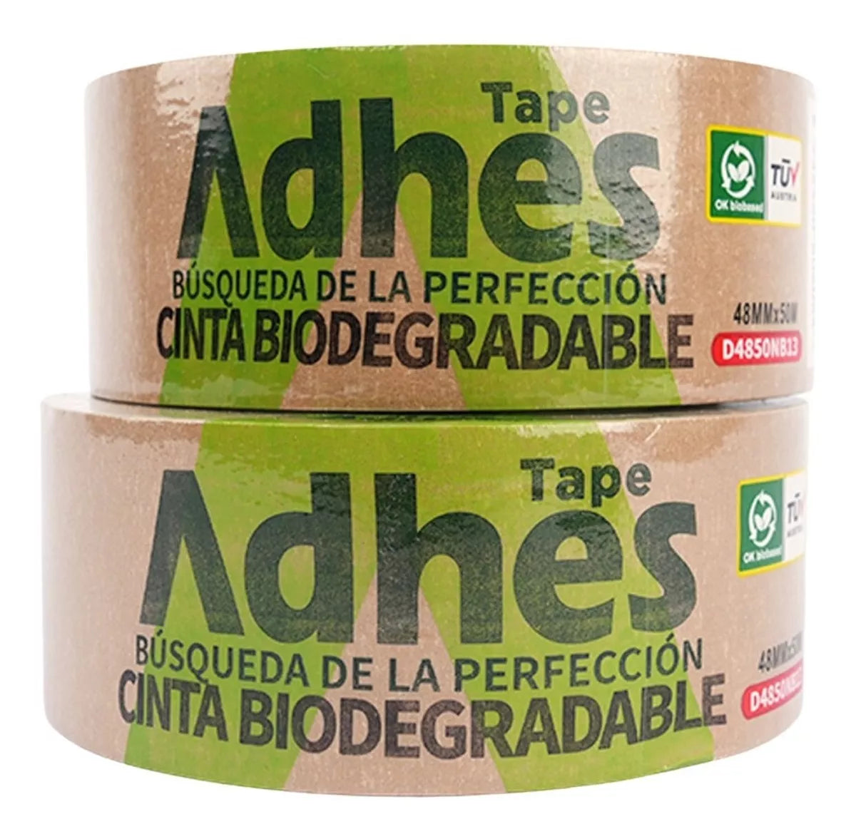 4pz Cinta Canela Adhesiva Biodegradable Adhes Ecologica 50m