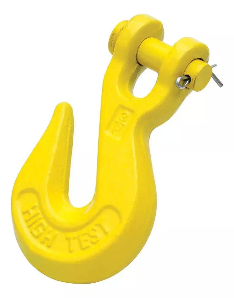2 Pzas Gancho Cadena Chaveta 3/8'' Surtek Color Amarillo - Lock