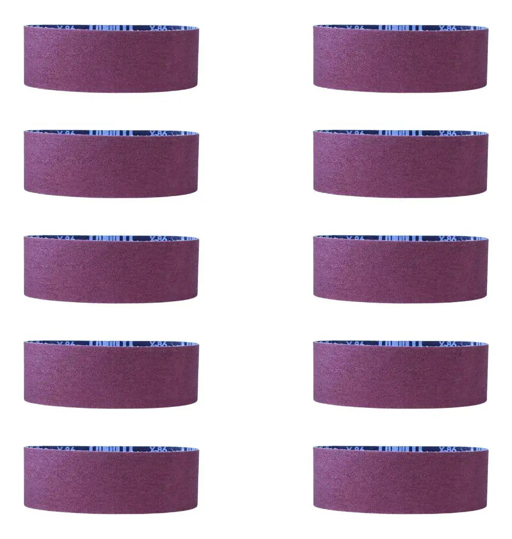 Pack 10 Lija Banda X-86 Fandeli Grano 36 4'x24' Resistente - Marchante MX