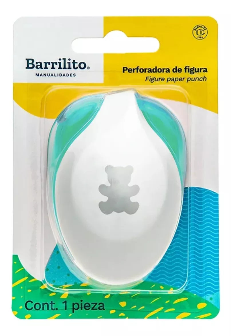 3 Perforadoras Barrilito P/foamy Modelos Diferentes