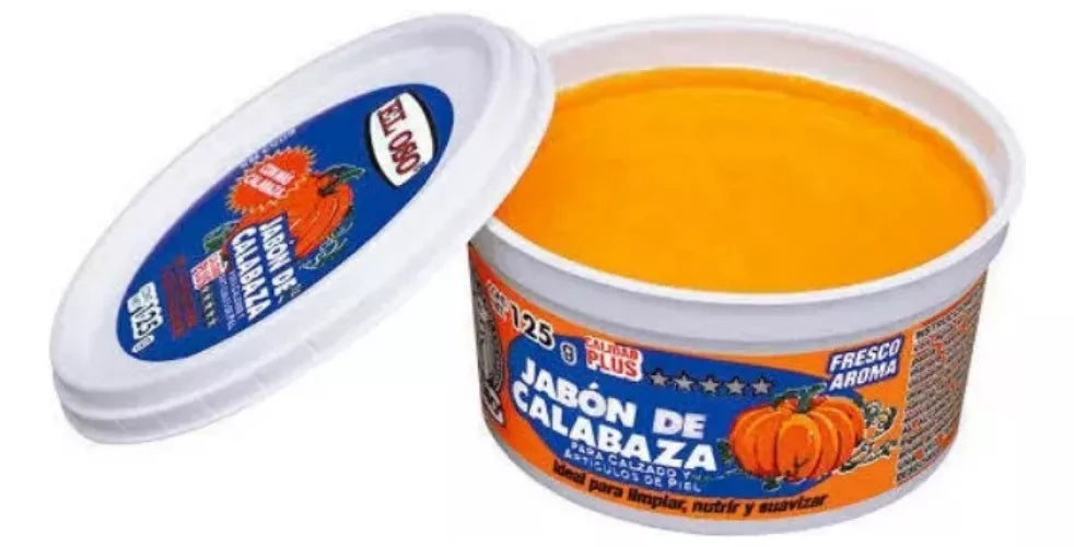 Jabon Calabaza Calzado El Oso Zapataos Nutre Suaviza 125 G