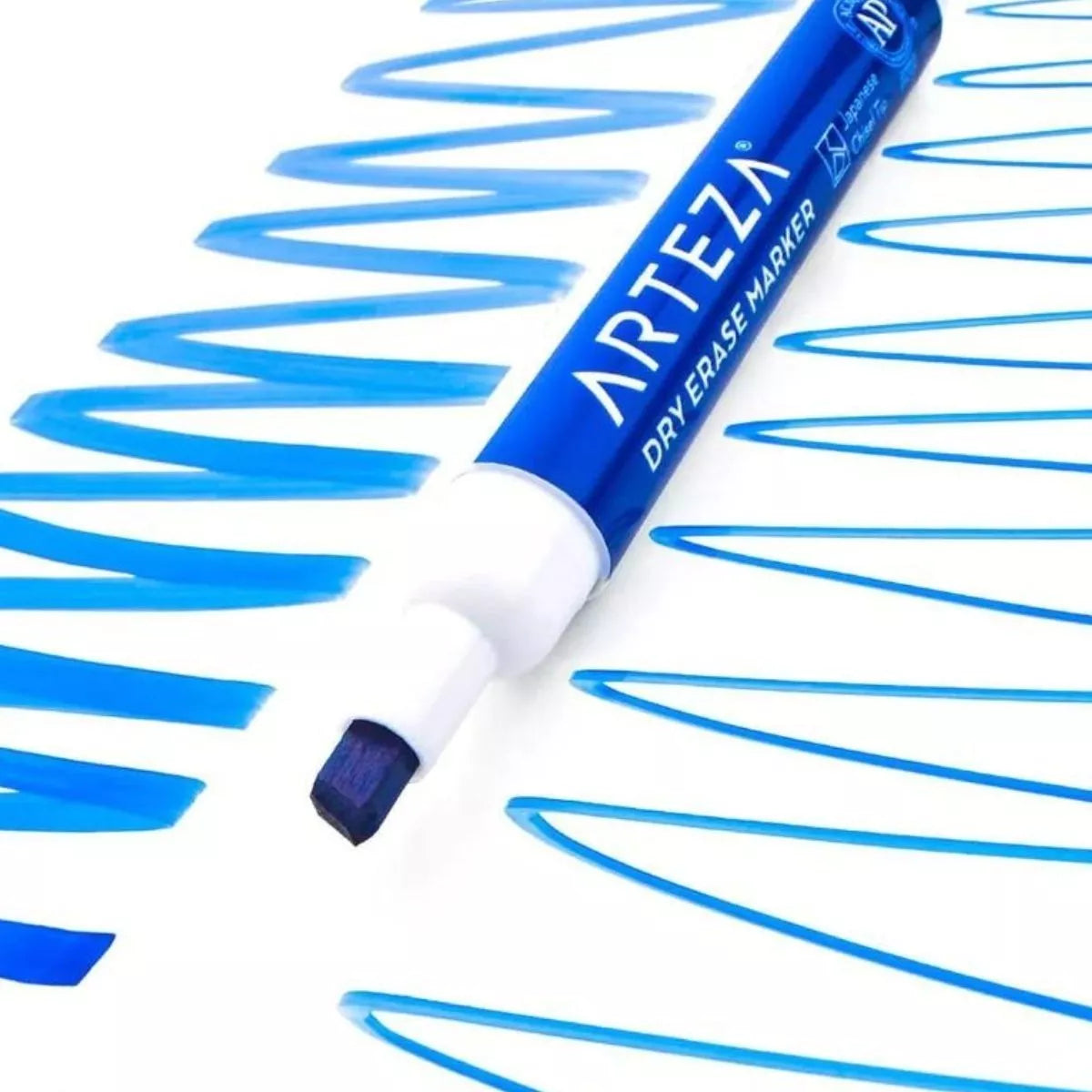 Econopack 36 Marcadores Plumón Pizarrón Blanco Azules Arteza