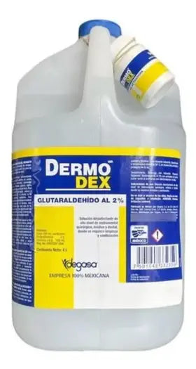 Glutaraldehido Dermodex 4l Desinfectante Quirurgico