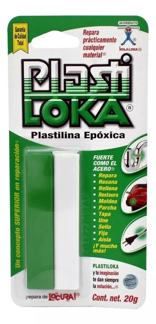 Plastilina Epoxica Plasti Loka 20g Kola Loka - Kola loka - accesorios