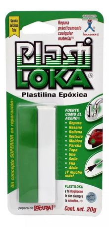 Plastilina Epoxica Plasti Loka 20g Kola Loka - Marchante MX