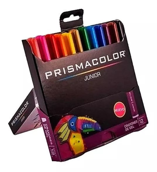 Crayones De Gel Giratorios Prismacolor Junior 12 Piezas