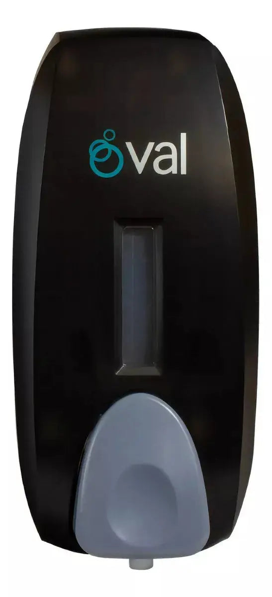 Dispensador De Jabón Espuma 750ml Oval Jabonera Rellenable Color Negro - Oval - empaque